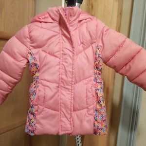 VERTICAL 9 GIRLS PINK PUFFER COAT